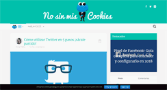 Desktop Screenshot of nosinmiscookies.com